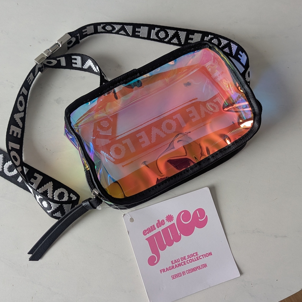 Eau De juice Cosmopolitan Iridescent Crossbody Bag 😁